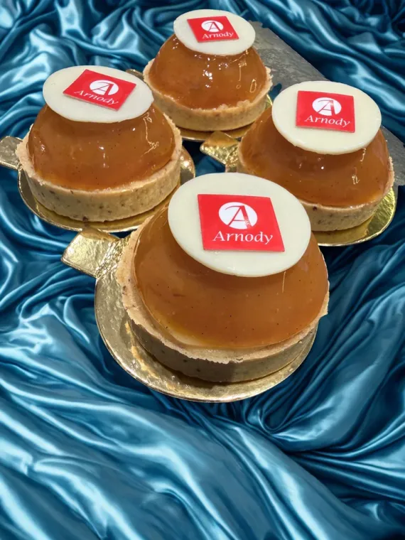 Nouveautés chez Arnody : préparez-vous pour l'été avec notre tartelette moderne abricots, Montceau-les-Mines, Boulangerie Pâtisserie Arnody